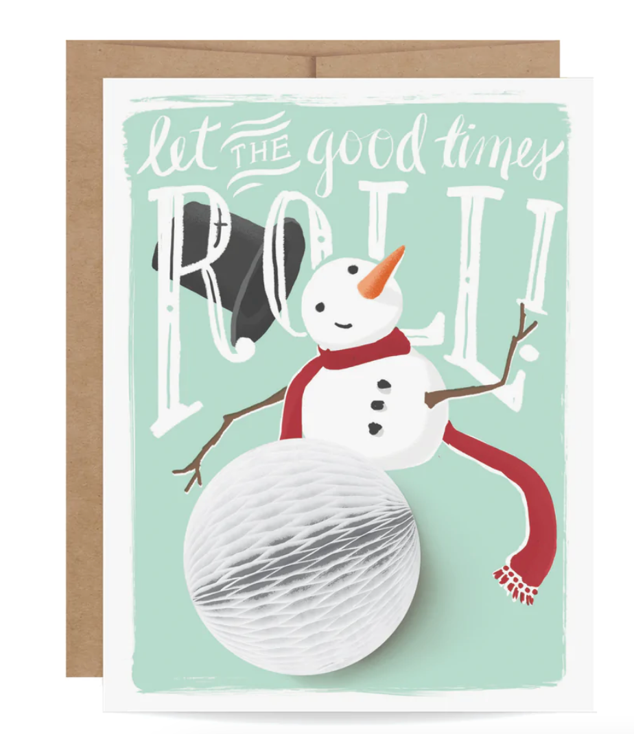 Snowman Pop-up Card