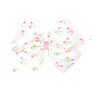 Rose King Grosgrain Bow