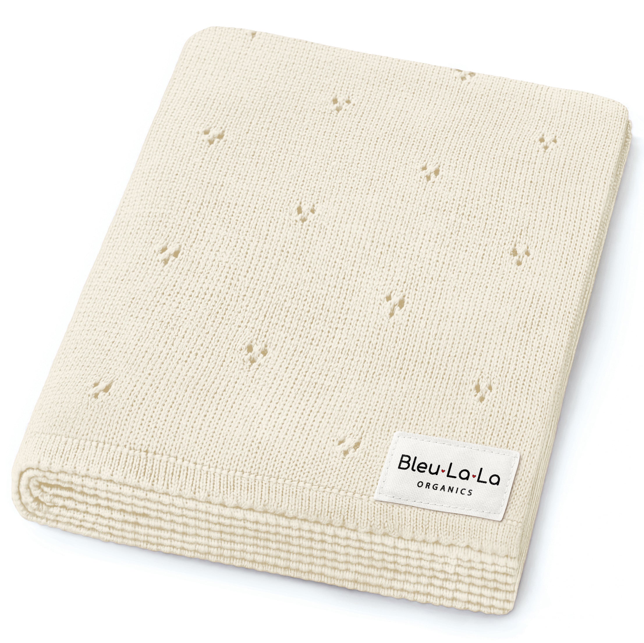 Organic Pointelle Luxury Knit Swaddle Blanket
