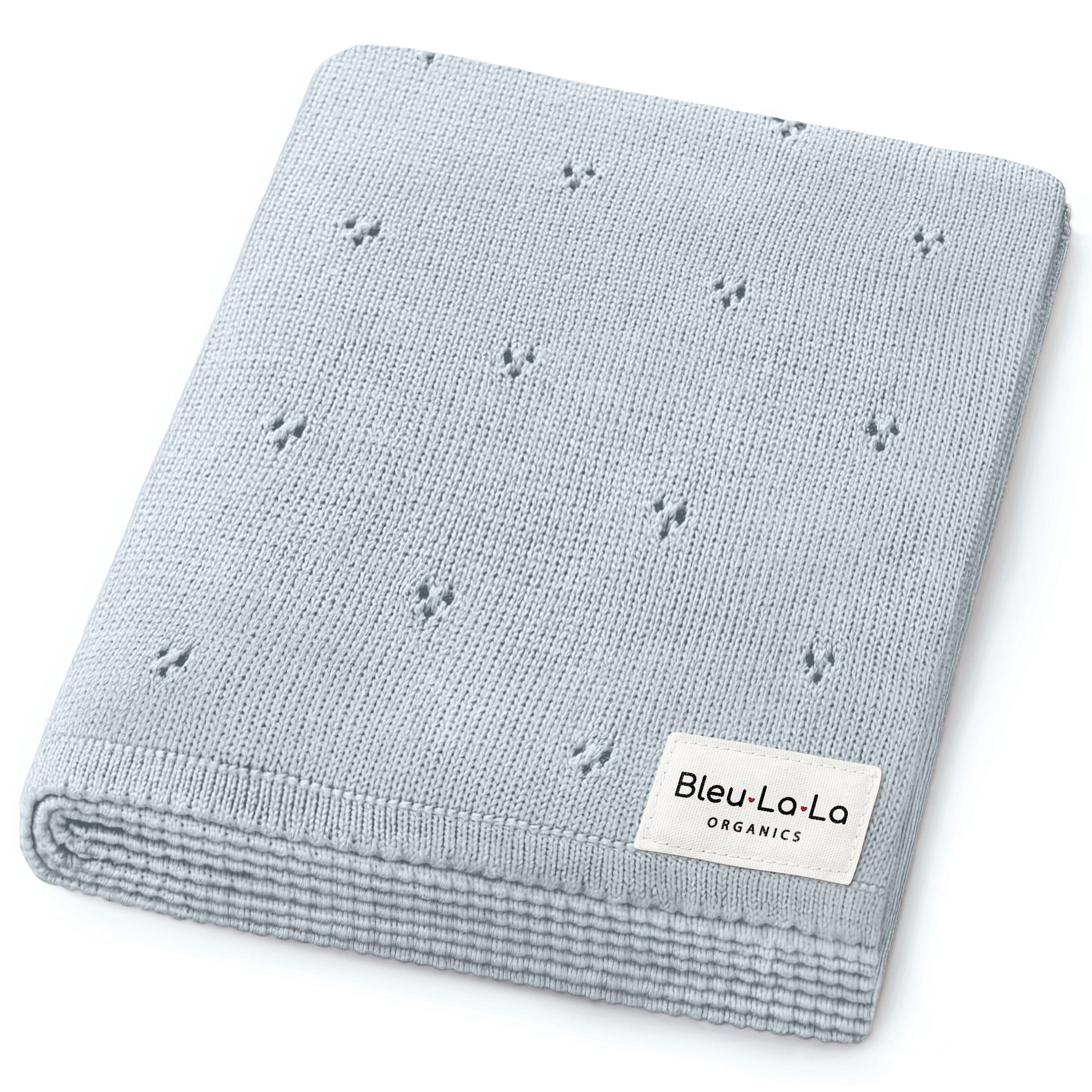 Organic Pointelle Luxury Knit Swaddle Blanket