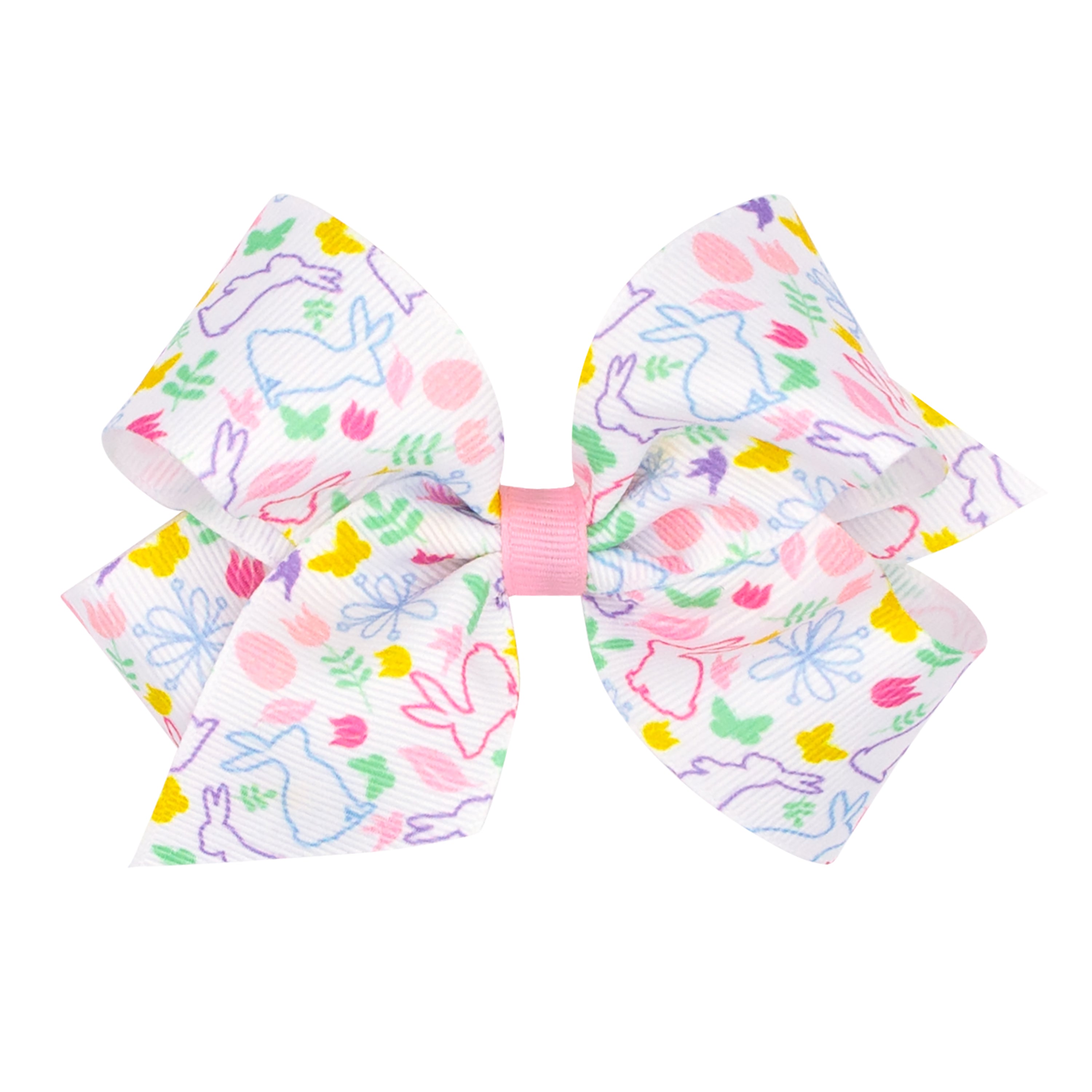 Medium Multi Bunny Grosgrain Bow