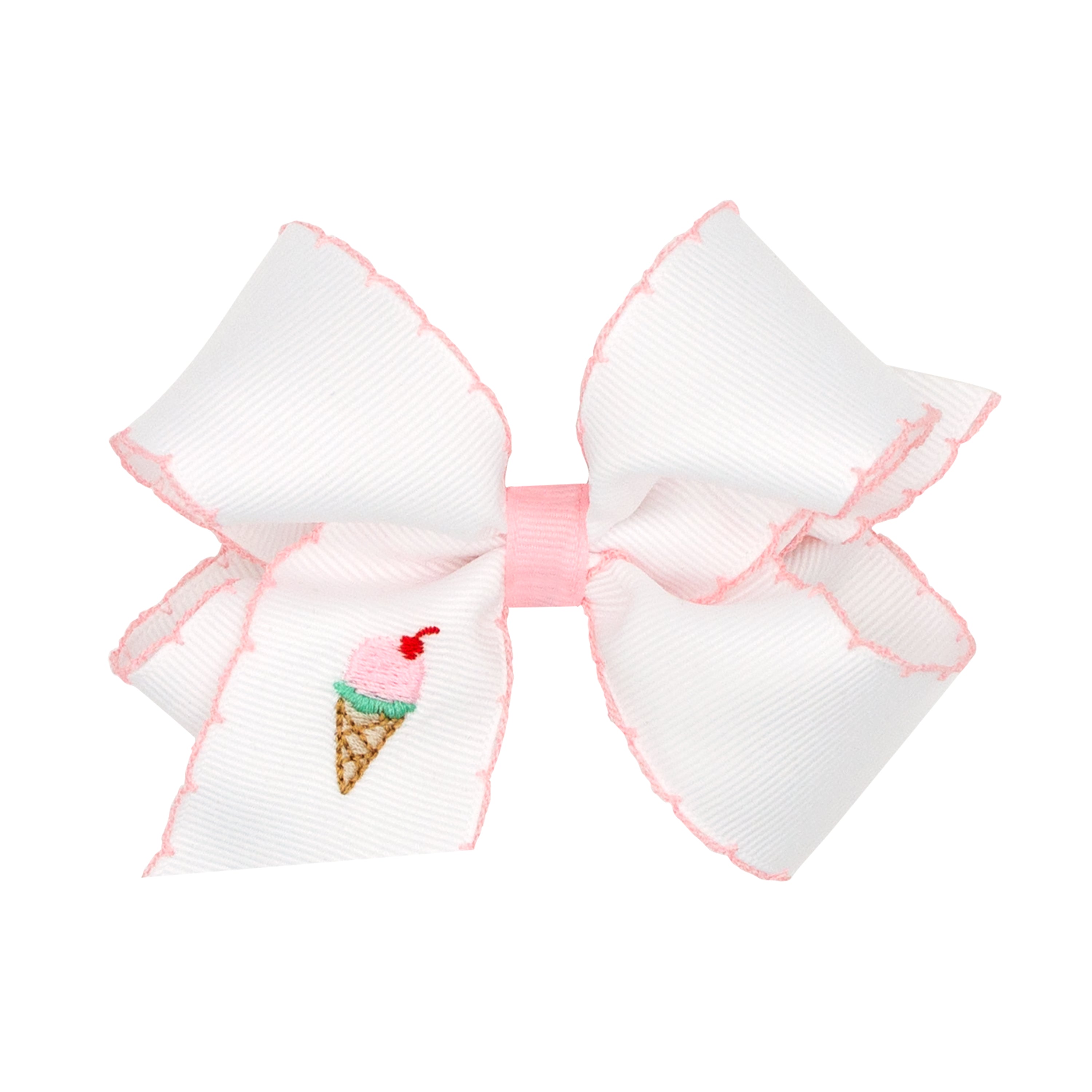 Medium Grosgrain Moonstitch Ice Cream Bow