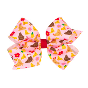 Medium Chick Grosgrain Bow