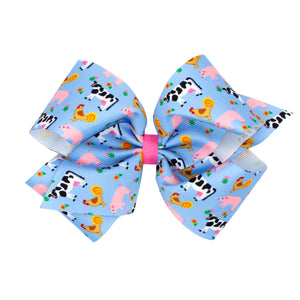 King Barnyard Grosgrain Bow