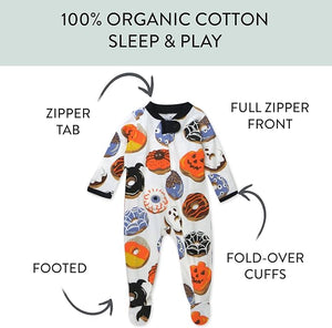 Spoo-oo-keey Donuts Pajama Sleeper
