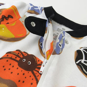 Spoo-oo-keey Donuts Pajama Sleeper