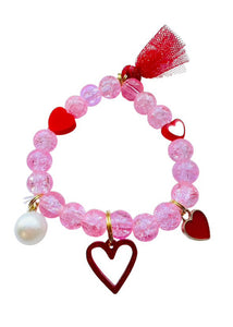 Valentine Bracelet - Red Heart