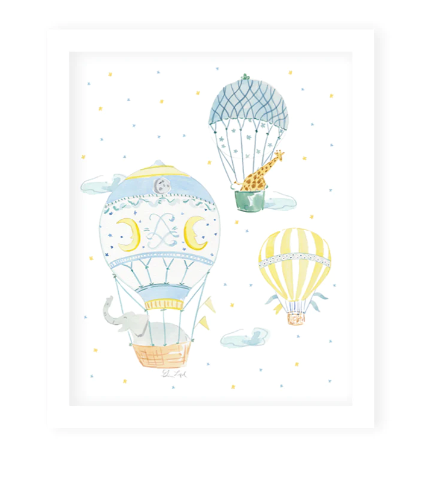 Balloon Festival Parade 11x14in Art Print (Unframed)