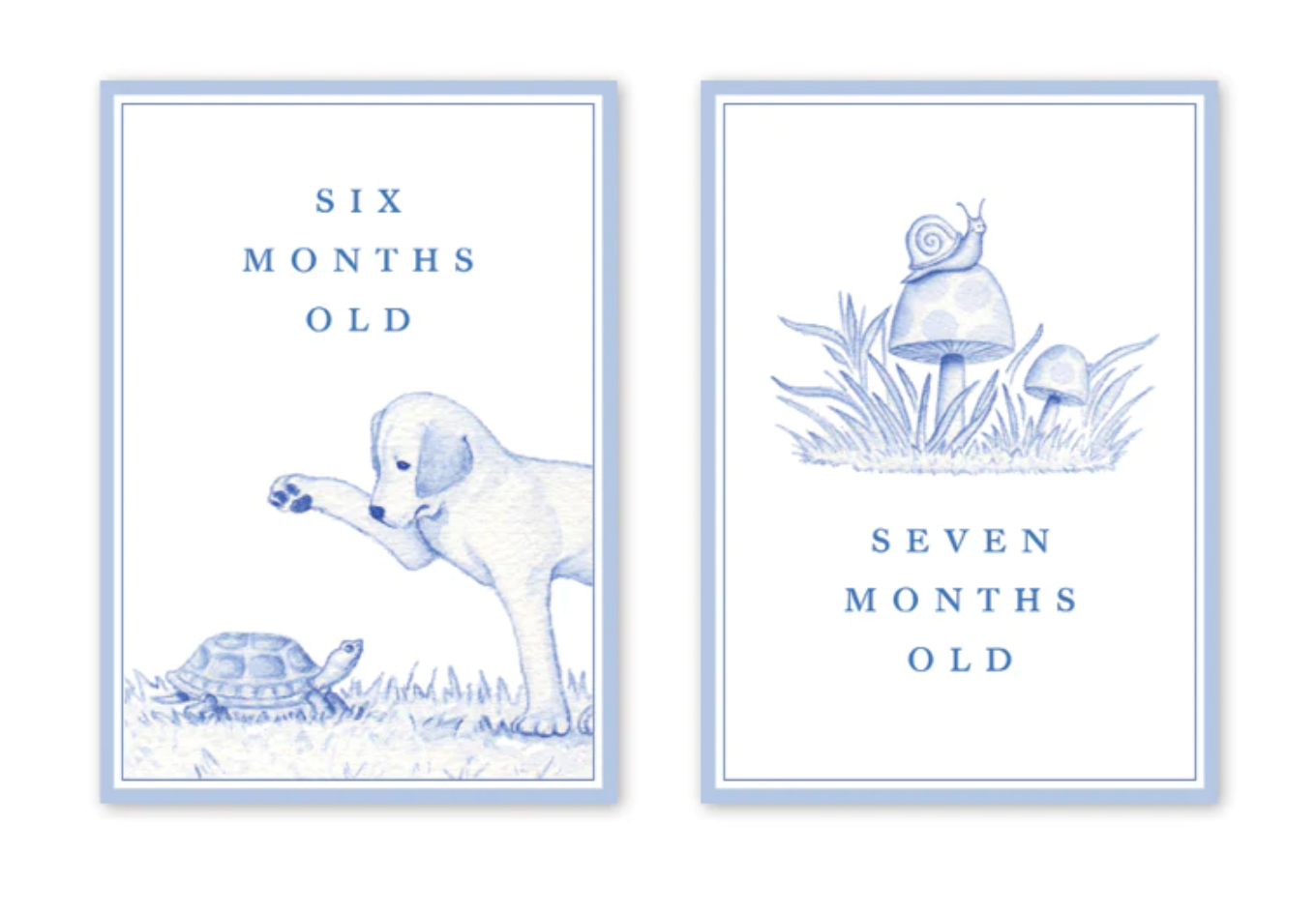 Snips and Snails Milestone Cards - Set of 15