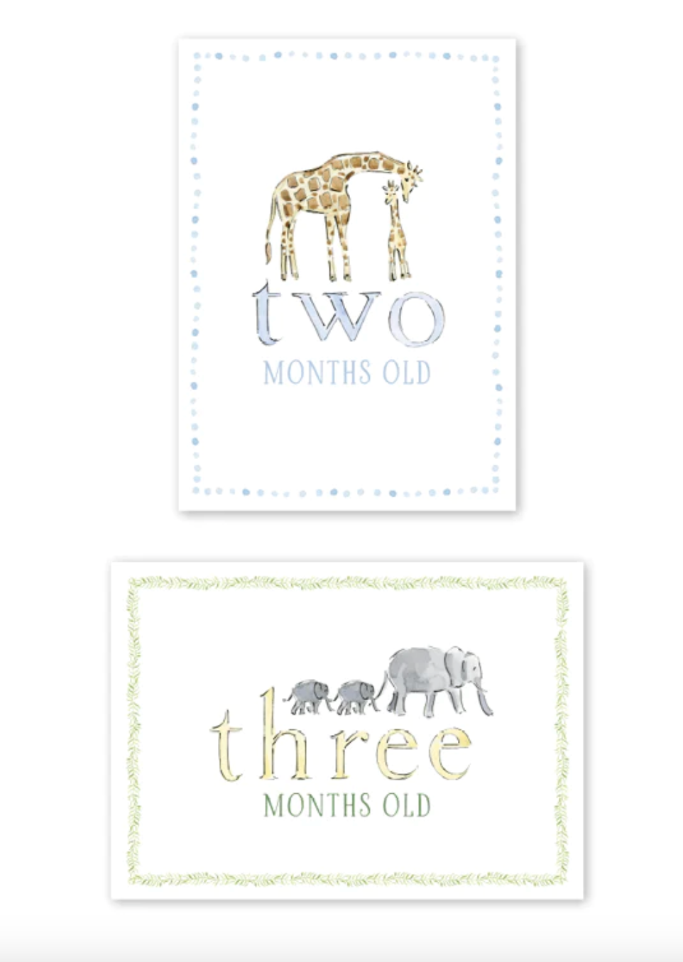 Zoo in the City Milestone Cards - Set of 15
