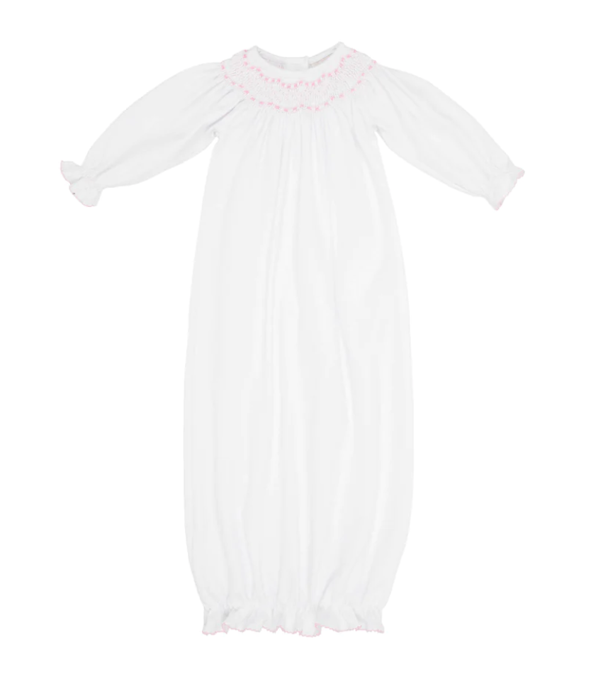 Sweetly Smocked Greeting Gown
