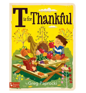 T is for Thankful Book