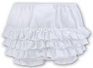 White Frilly Panties