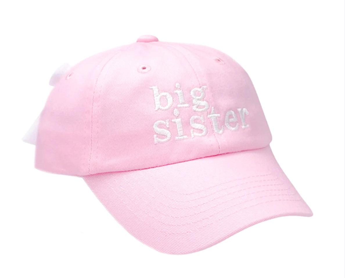 Big Sister Bow Baseball Hat (Girls)