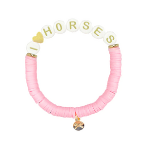 I Heart Horses Bracelet