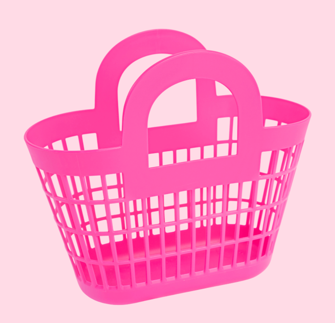 Berry Pink Rosie Basket