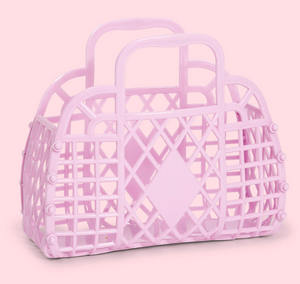 Lilac Retro Basket (Mini)
