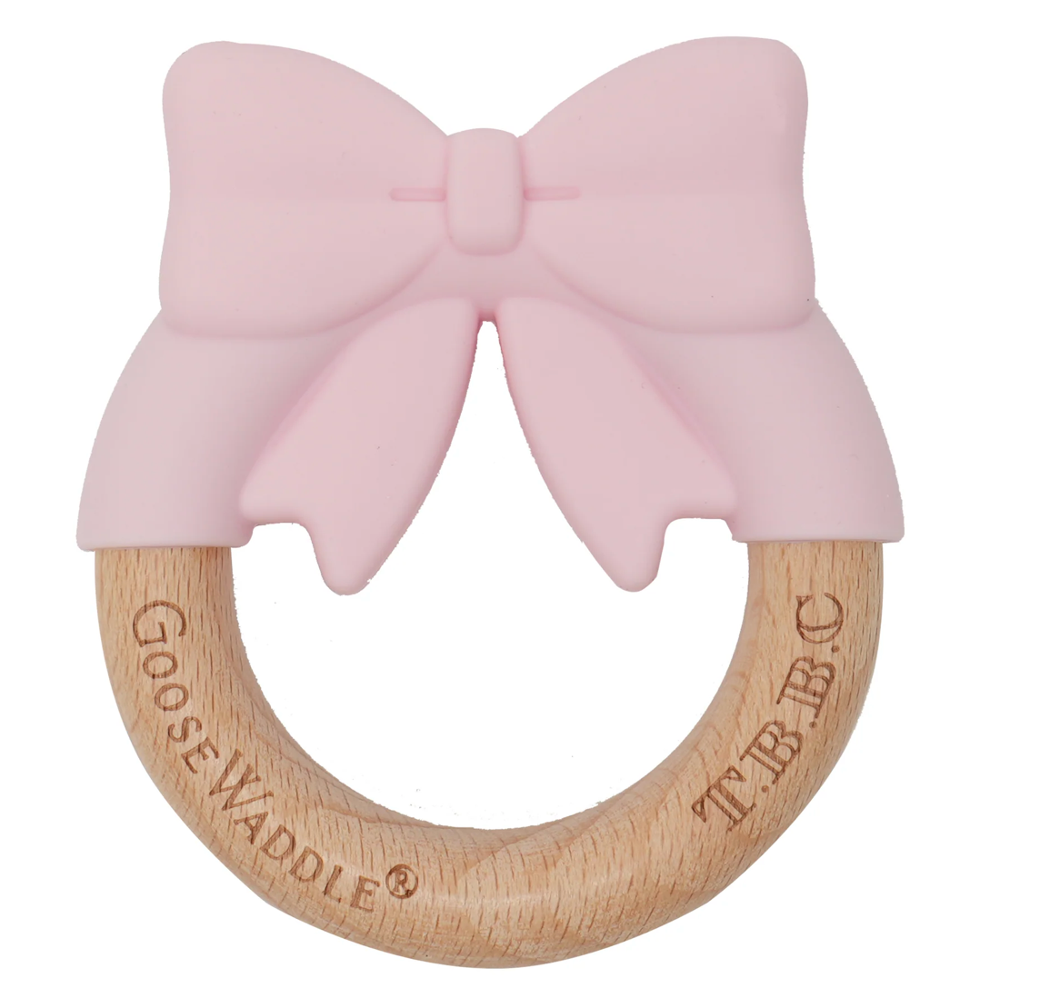 TBBC Pink Bow Teether