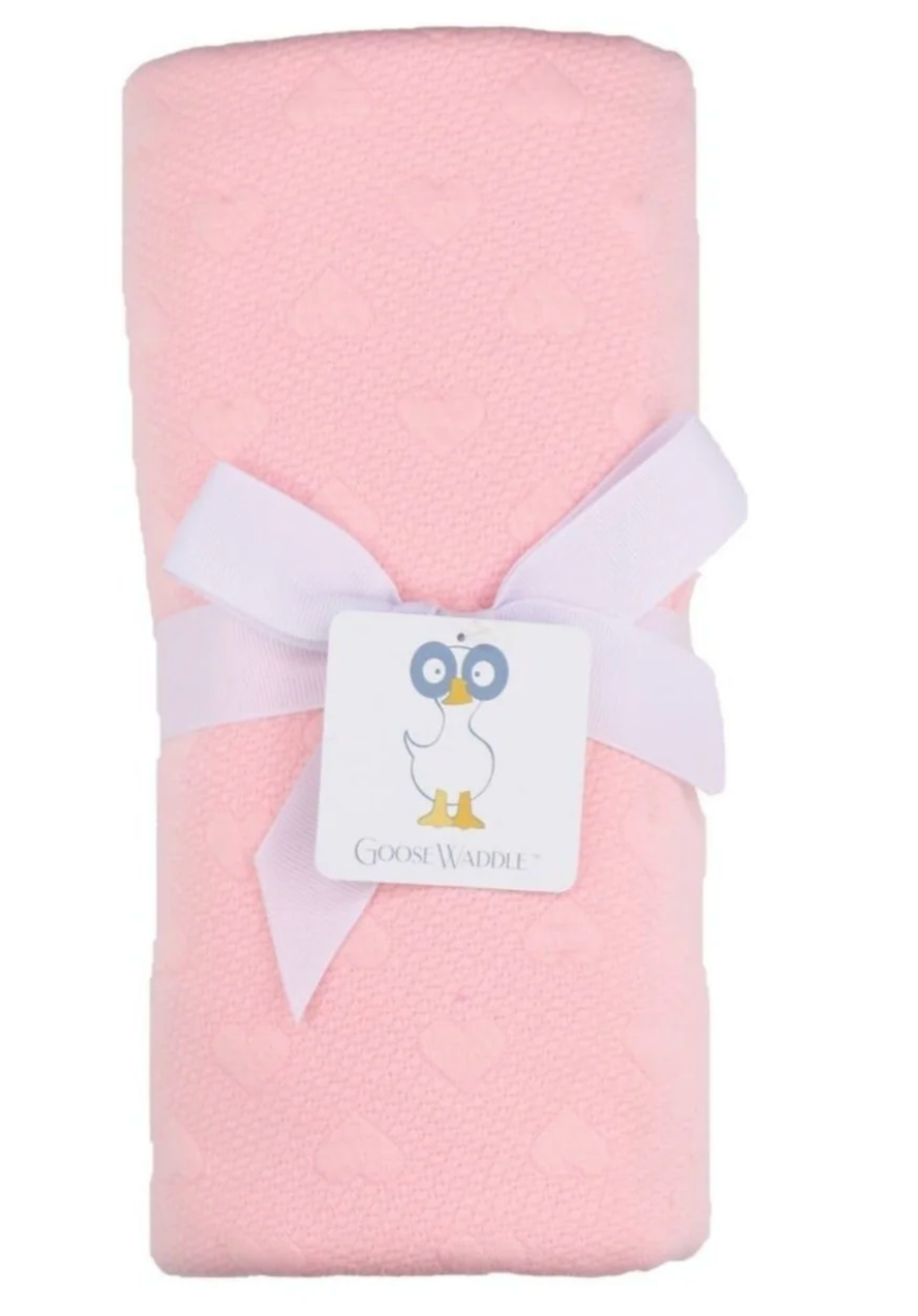Pink Knit Blanket