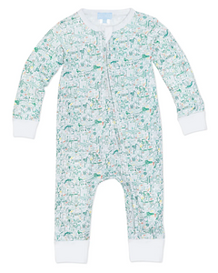 Golf Zip Baby Onesie