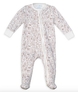 Good Dog Zip Baby Onesie