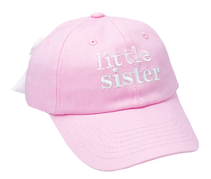 Little Sister Bow Baseball Hat (Baby)