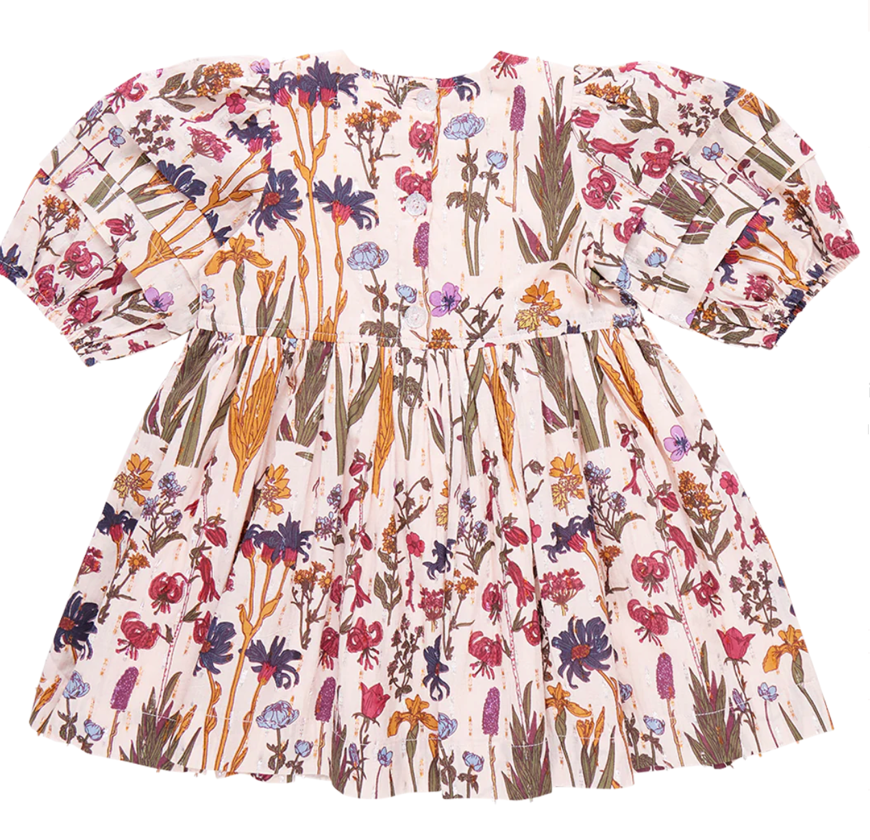 Girls Brooke Dress - Autumn Flowers