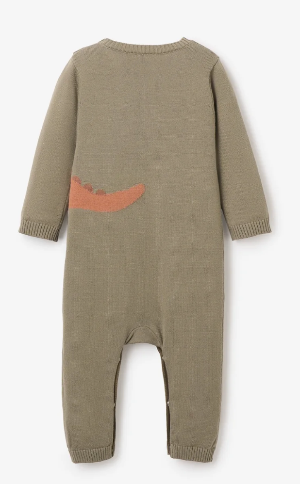 Dinosaur Knit Jumpsuit