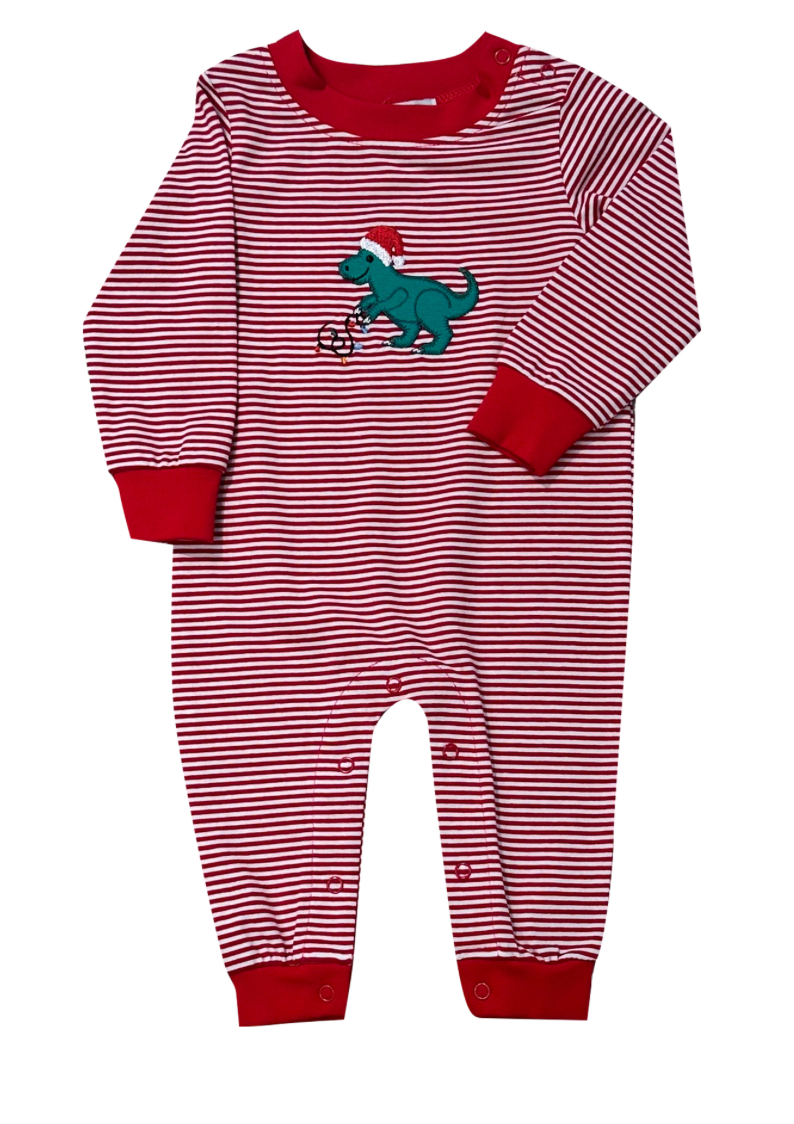 Dinosaur Boy's Romper