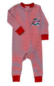 Golfing at Holiday Girl's Onesie