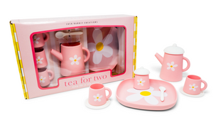 Pink Silicone Tea Set: Flower Power