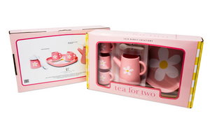 Pink Silicone Tea Set: Flower Power