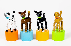 Dog Push Puppets