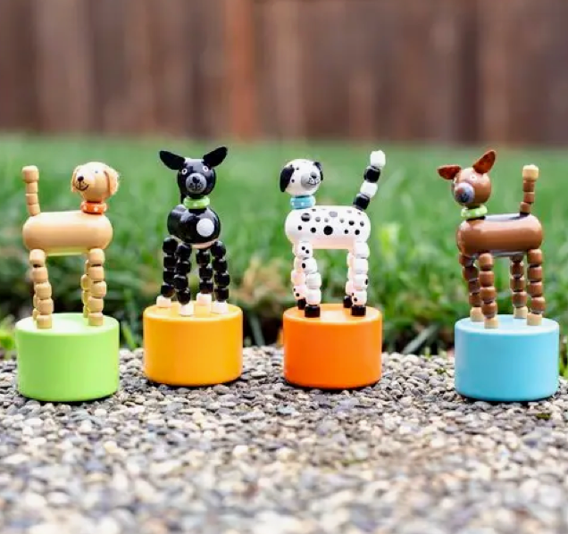 Dog Push Puppets