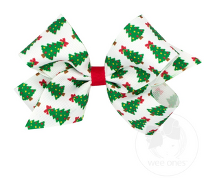 Medium Christmas Tree Grosgrain Bow