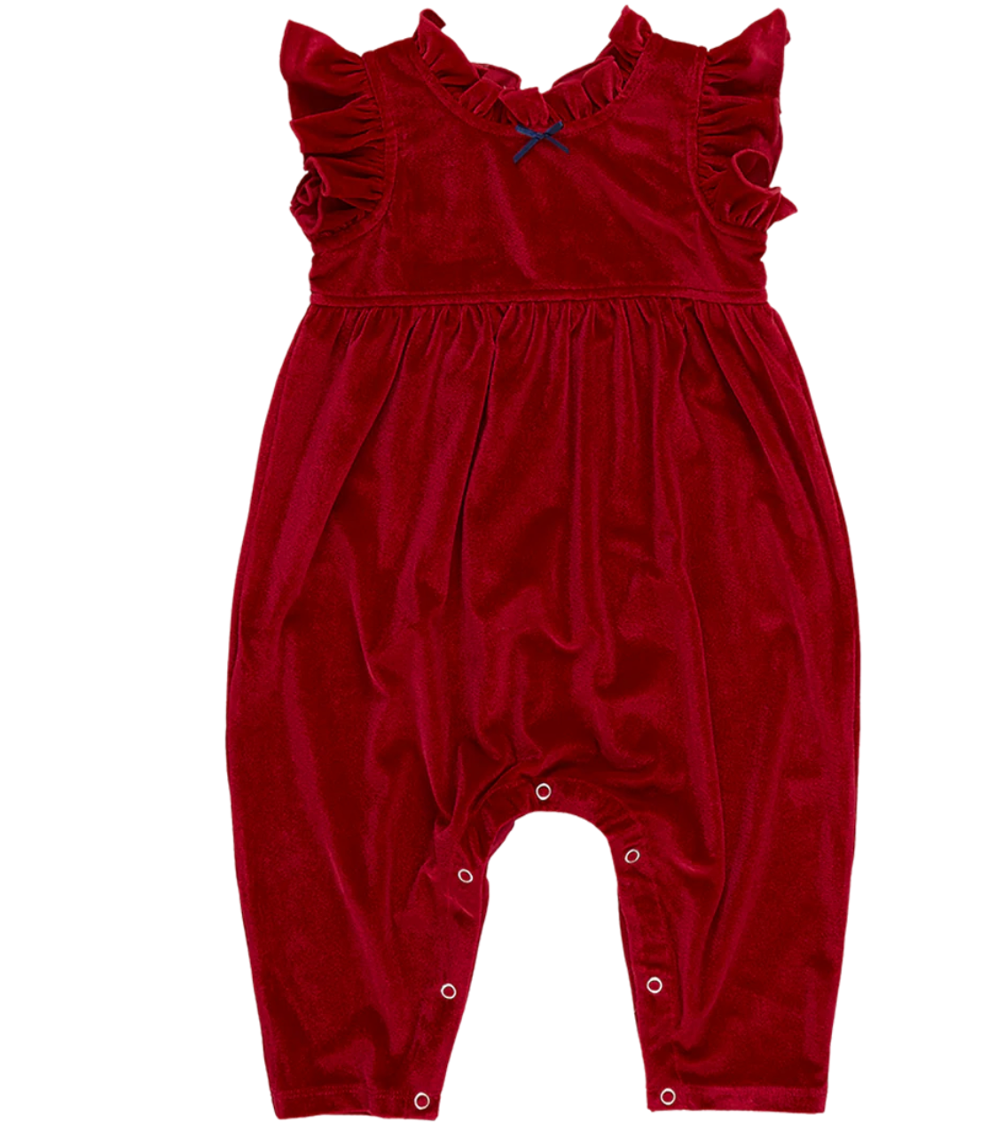 Baby Girls Velour Jennifer Jumper - Red