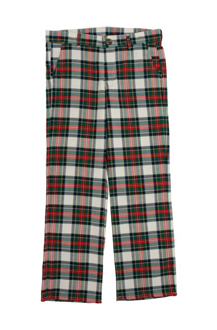 Prep School Pants - Aiken Place Plaid