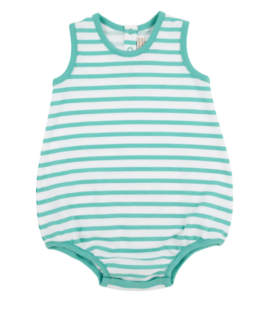 Patton Play Bubble - Turks Teal Stripe