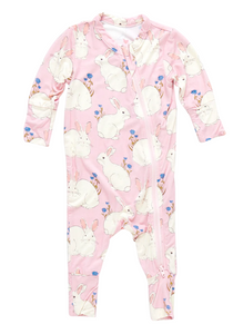 Baby's First Bamboo Romper - Bunny