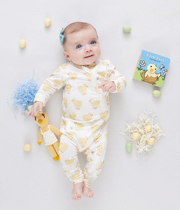 Baby's First Bamboo Romper - Chicks (Unisex)