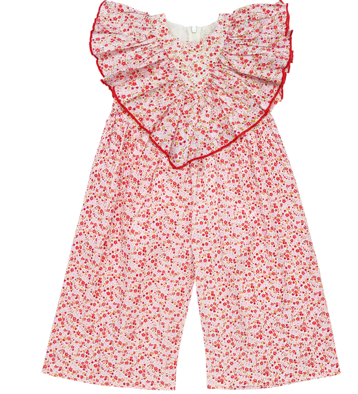 Girls Raphaela Jumper - Pink Mini Ditsy