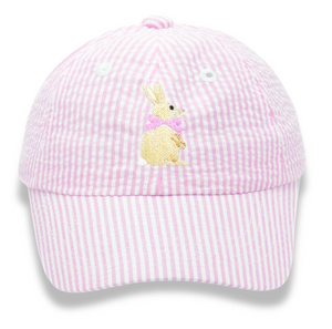 Bunny Bow Baseball Hat, Pink (Baby/Toddler & Youth)