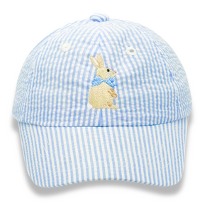 Bunny Baseball Hat, Blue (Baby/Toddler & Youth)