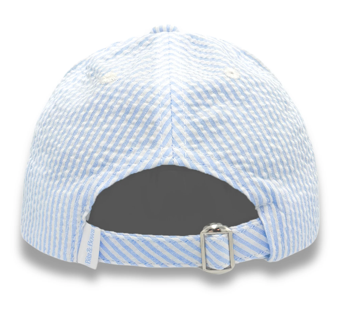 Bunny Baseball Hat, Blue (Baby/Toddler & Youth)