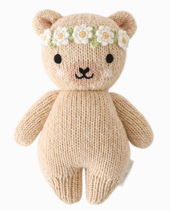 Baby Honey Bear (Ivory Floral)