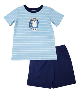Horse Boy's Short Set