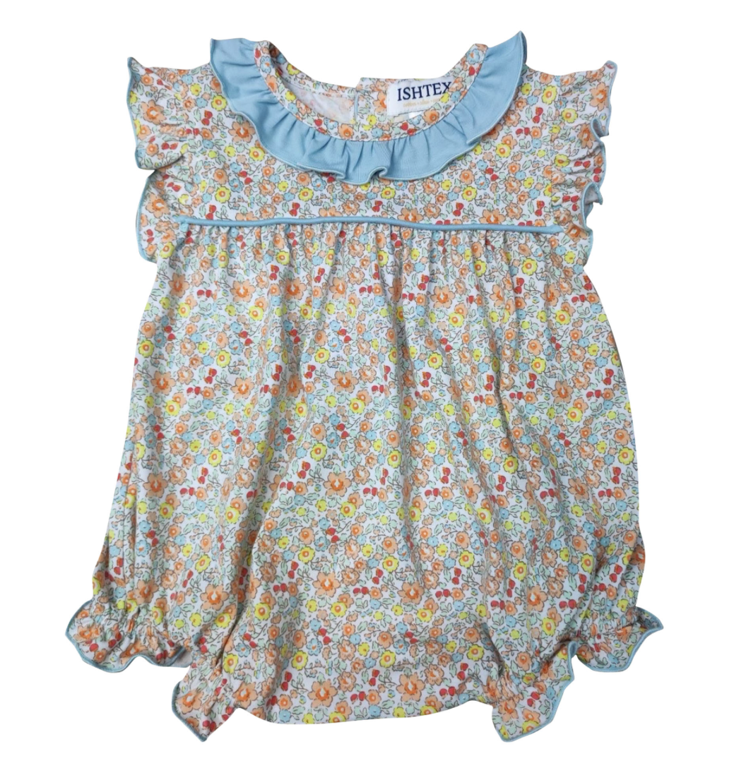 Ditsy Flower Girl's Bubble