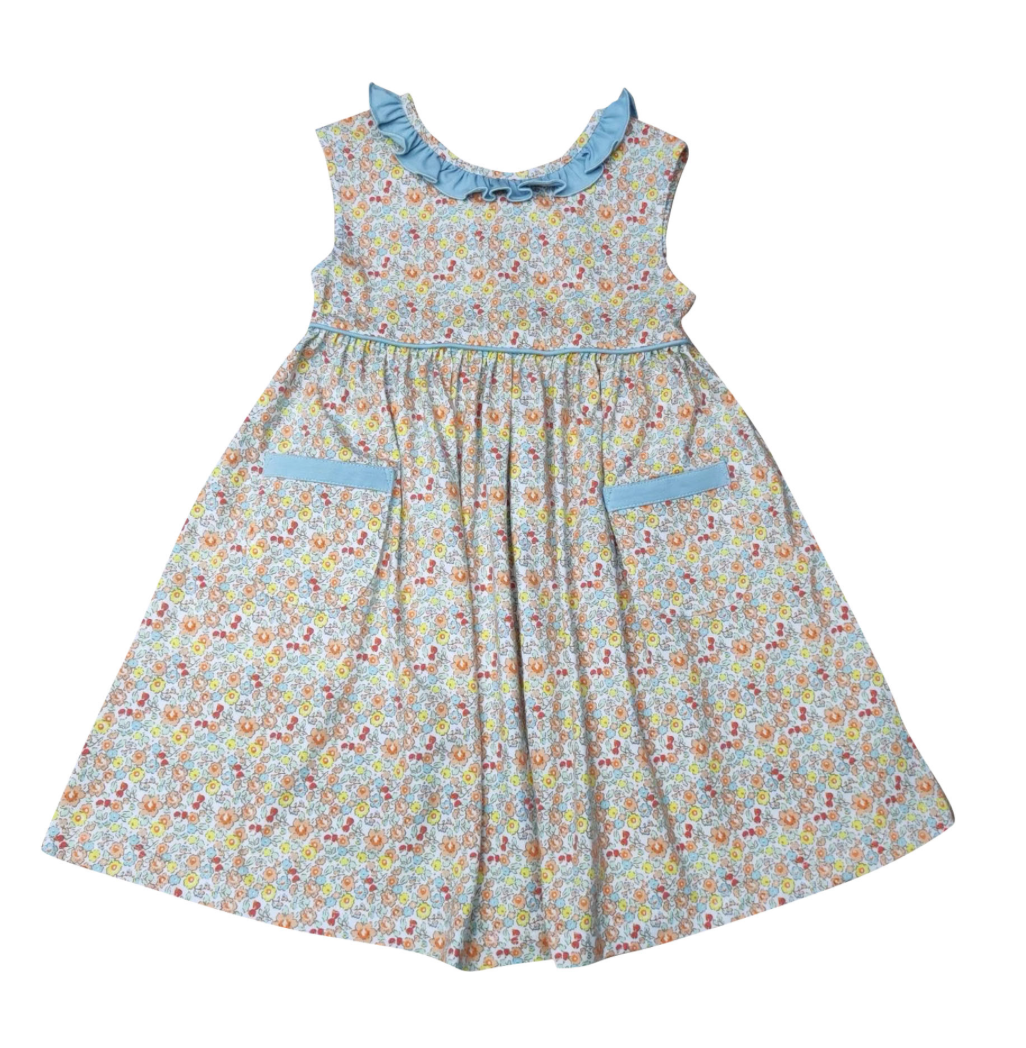 Ditsy Flower Girl's Dress