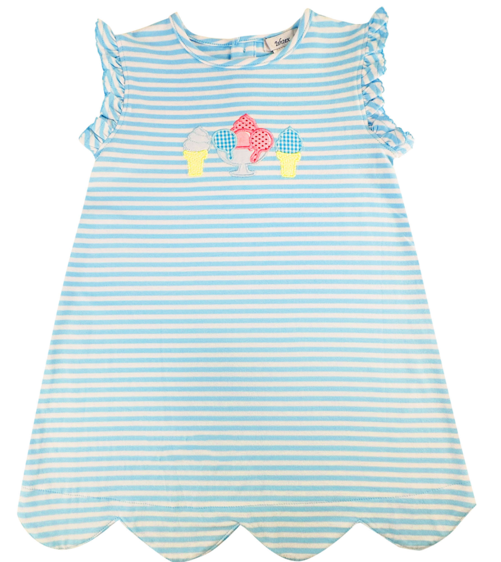 Ice Cream Girl's A-Line Dress