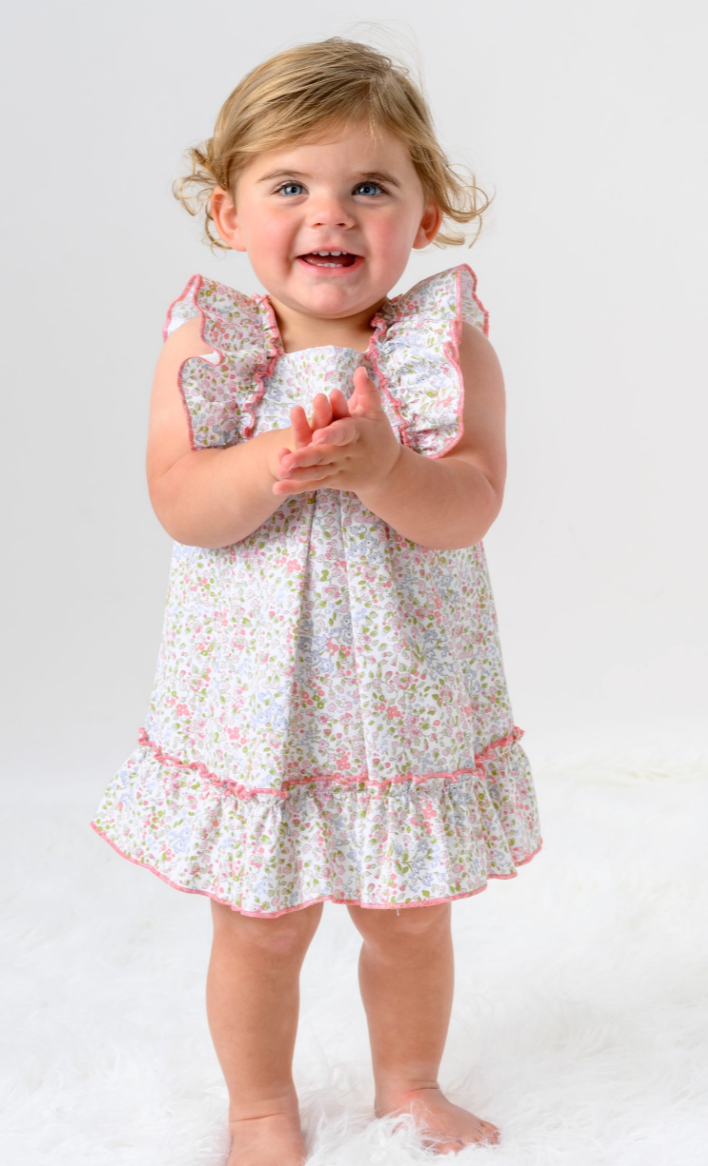 Pink Floral Dress